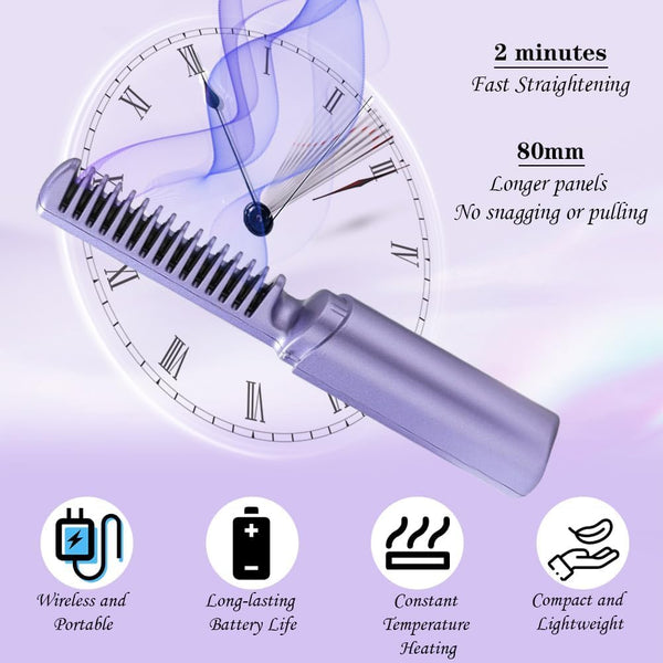 Wireless Electric Hair Styler