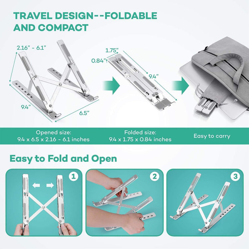 Ergonomic Foldable Laptop Stand